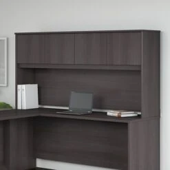 Bush Business Furniture Studio C 71 "W Desktop Hutch, Storm Gray (SCH172SG)