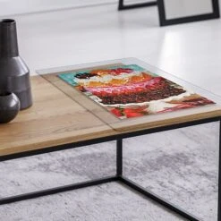 Azar Surface Mount Sneeze Guard, 40"H X 30"W, Clear Plexiglass, 2/Pack (179640)