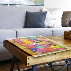 Azar Surface Mount Sneeze Guard, 20"H X 20"W, Clear Plexiglass, 2/Pack (179620)