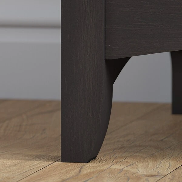 Bush Furniture Salinas 5 Shelf Bookcase, Vintage Black (SAB132VB-03) - Image 7