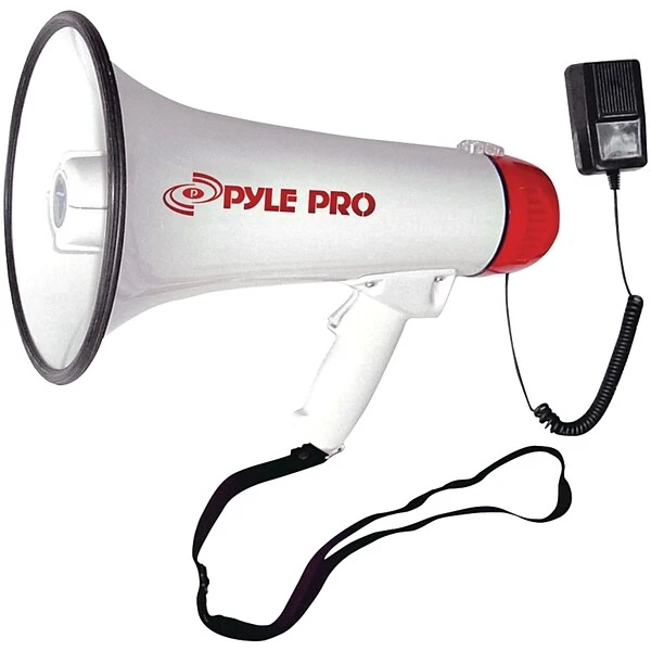 Pyle® Pro PMP40 Professional Megaphone/bullhorn With Siren And Handheld Microphone, 40 W