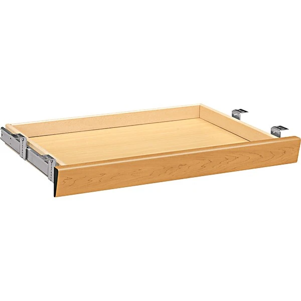HON 10500 Series Angled Center Drawer, Harvest, 2 1/2"H X 26"W X 15.38"D