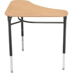 HON SmartLink™ Student Desk, Natural Maple, 22"-32"H X 28"W X 28"D, 2/Ct