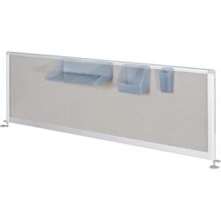 Balt IFlex Privacy Panel, Pebbles Vinyl, 17" X 48"