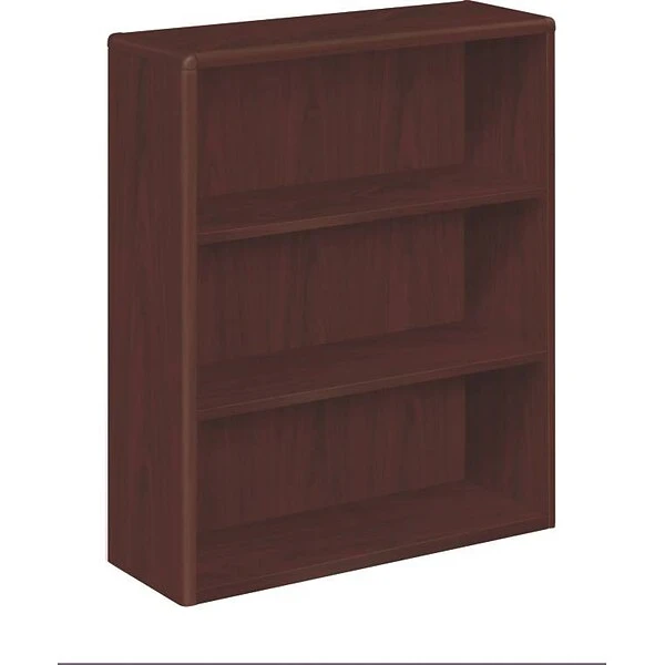 HONĀ® 10700 Series Office Suite In Mahogany, 3-Shelf Bookcase - Image 2