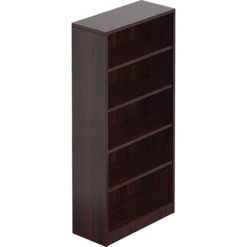 Global Offices To Go 5-Shelf 71" Bookcase, American Mahogany (TDSL71BCAML)