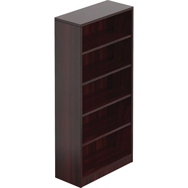 Global Offices To Go 5-Shelf 71" Bookcase, American Mahogany (TDSL71BCAML)