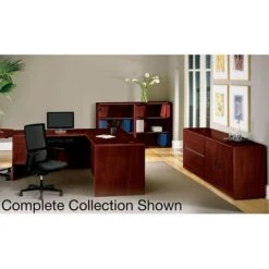 HONĀ® 10700 Series Office Suite In Mahogany; 4-Shelf Bookcase
