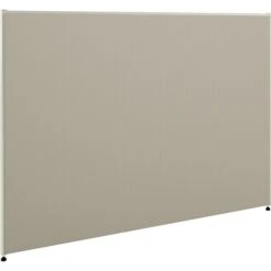 HON Verse Panel, 60"W X 42"H, Light Gray Finish, Gray Fabric (BSXP4260GYGY)