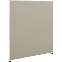 HON Verse Panel, 36"W X 42"H, Light Gray Finish, Gray Fabric (BSXP4236GYGY)
