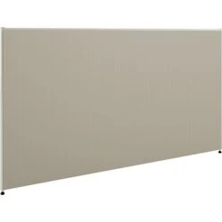 HON Verse Panel, 72"W X 42"H, Light Gray Finish, Gray Fabric (BSXP4272GYGY)