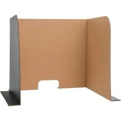 Flipside Products Computer Lab Privacy Screen, Small, 22" X 22.5" X 20", Pack Of 3 (FLP61856)