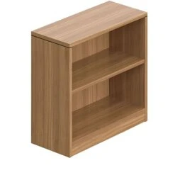 Offices To Go Superior Laminate 1 Shelf Book Case, 30", Autumn Walnut, (TDSL30BC)