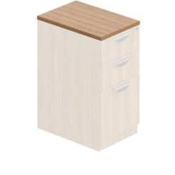 Offices To Go Superior 16" Laminate Pedestal Top, Autumn Walnut (SL22TOP-AWL)