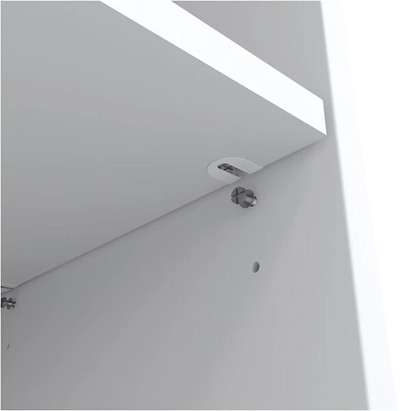 Union & Scale⢠Essentials 5 Shelf 31"H Laminate Bookcase, White (UN56978) - Image 3