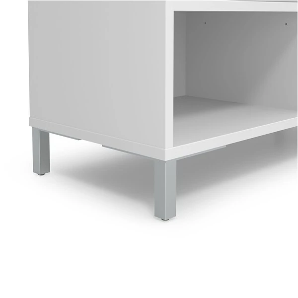 Union & Scale⢠Essentials 5 Shelf 31"H Laminate Bookcase, White (UN56978) - Image 2