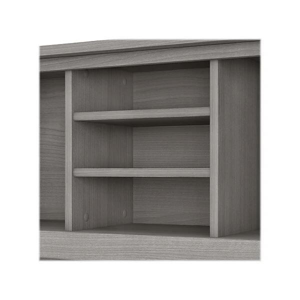 Bush Furniture Somerset 72 "W Desktop Hutch, Platinum Gray (WC81211) - Image 5