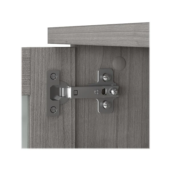 Bush Furniture Somerset 72 "W Desktop Hutch, Platinum Gray (WC81211) - Image 6