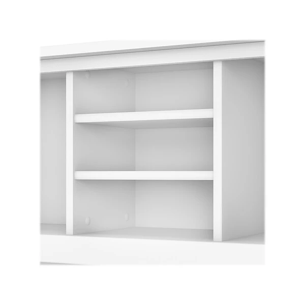 Bush Furniture Somerset 72 "W Desktop Hutch, White (WC81911) - Image 5