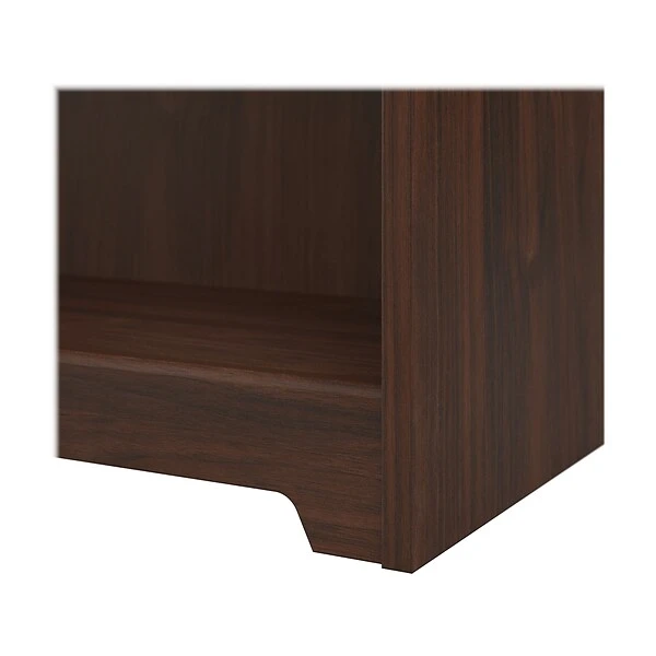 Bush Furniture Cabot 5 Shelf 66"H Bookcase, Modern Walnut (WC31066) - Image 3