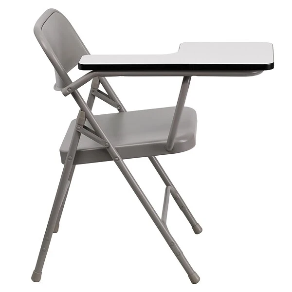 Flash Furniture Premium Steel Folding Chair With Right-Handed Tablet Arm (HF309ASTRT) - Image 8