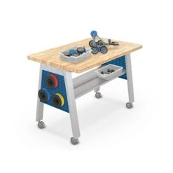 MooreCo Hierarchy 22" Peg Side Panel, Navy, 2/Pack (52990-Navy)