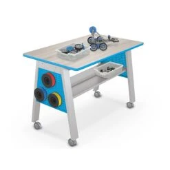 MooreCo Hierarchy 22" Peg Side Panel, Blue, 2/Pack (52990-Blue)