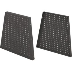 MooreCo Hierarchy 22" Peg Side Panel, Black, 2/Pack (52990-Black)