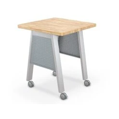 MooreCo Hierarchy 22" Peg Side Panel, Cool Gray, 2/Pack (52990-Grey)