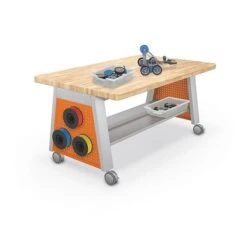 MooreCo Hierarchy 22" Peg Side Panel, Orange, 2/Pack (52990-Orange)