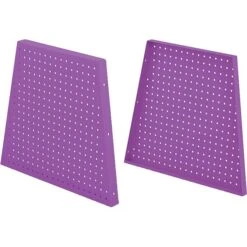 MooreCo Hierarchy 22" Peg Side Panel, Purple, 2/Pack (52990-Purple)