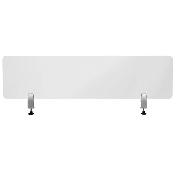 Flash Furniture Desk Partition, 12"H X 47"W, Clear Acrylic (BRDDIA30119) - Image 7