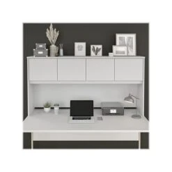 Bush Business Furniture Hybrid 72 "W Desktop Hutch, White (HYH172WH-Z)
