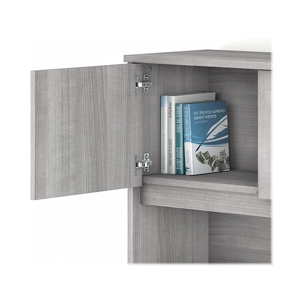 Bush Business Furniture Hybrid 72 "W Desktop Hutch, Platinum Gray (HYH172PG-Z) - Image 4