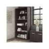 Bush Business Furniture Hybrid 5-Shelf 73"H Tall Bookcase, Storm Gray (HYB136SG-Z)