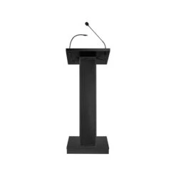 Oklahoma Sound ZED 49" Full Podium Lectern, Black (ZED)