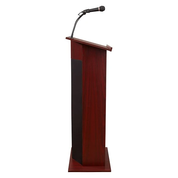 Oklahoma Sound Power Plus Series 46"H, Wireless Ready Floor Sound Lectern, Mahogany (111PLS-MY) - Image 5