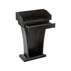 AdirOffice 37.5" Podium Lectern, Black (661-012-BLK-PKG)