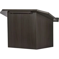 AdirOffice 19" Tabletop Lectern With Cover, Black (661-05-BLK)