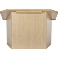 AdirOffice 19" Tabletop Lectern With Cover, Medium Oak (661-05-MEO)