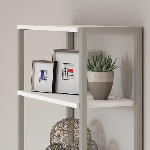 Office By Kathy IrelandĀ® Method Bookcase Hutch, White (KI70206) - Image 2