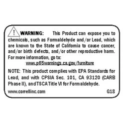 Correll, Inc. 60" Rectangular Shape High-Pressure Laminate Top Lab Table, Fusion Maple With Black Frame (LT2460)