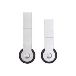 Quartet Workstation Privacy Screen 64"H X 38"W Polycarbonate Non-tackable Mobile Partition, Clear (WPS2000)