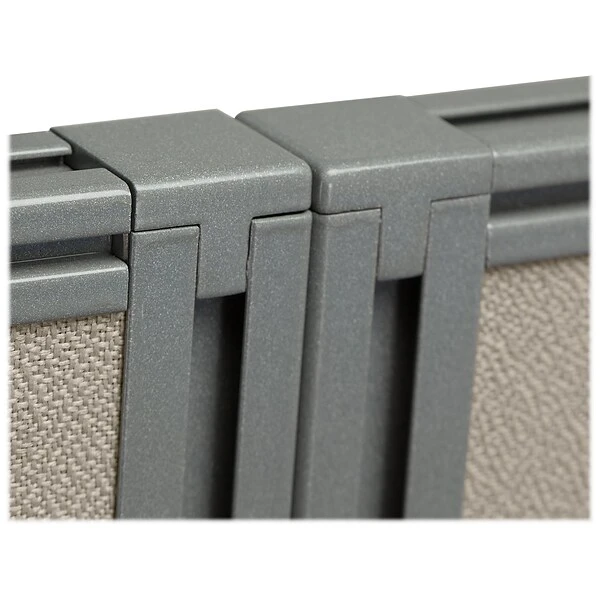 Bush Business Furniture Easy Office 66.34" X 60" Single Desk, Mocha Cherry (EODH160MR-03K) - Image 3