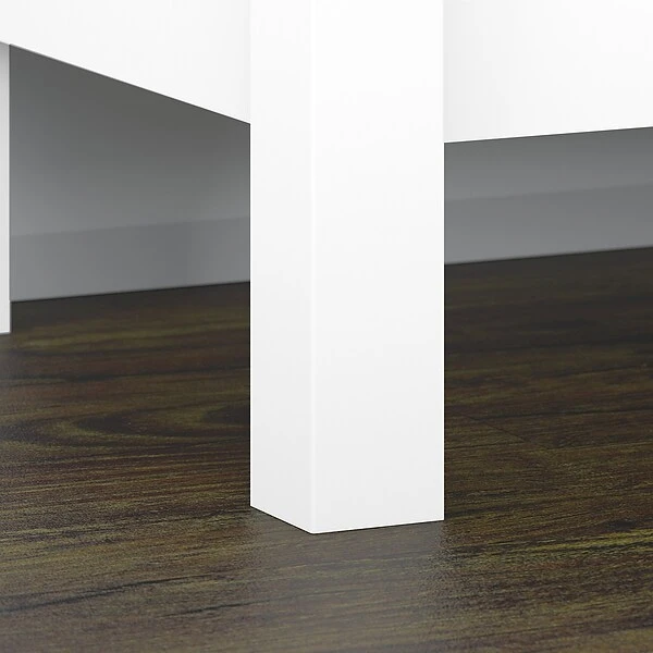 Bush Furniture Broadview 6 Cube Storage Bookcase, Pure White (BDB145WH-03) - Image 6