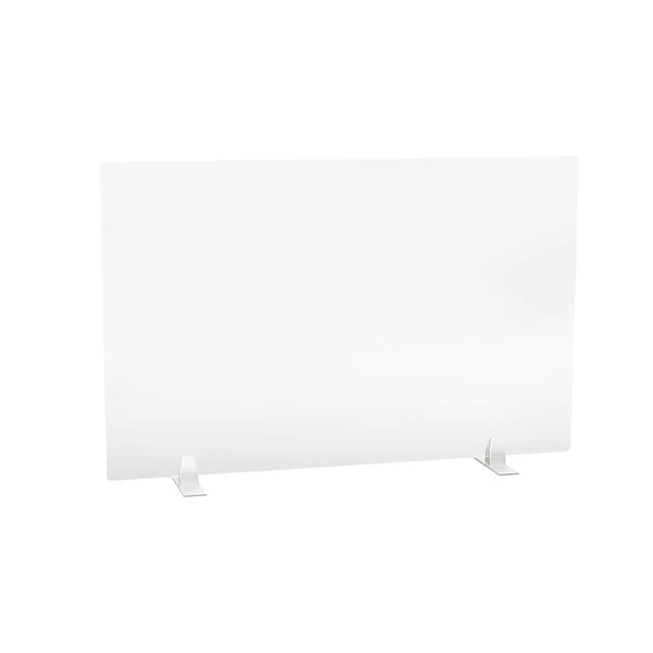 Obex Non-tackable Sneeze Guard, 30"H X 36"W, Clear Acrylic (30X36-PSSSTOC3)