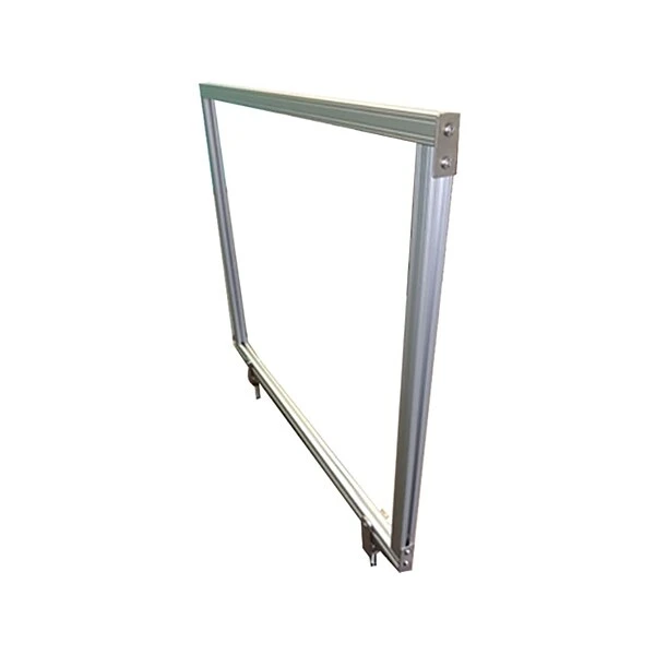 Ghent Clamp Mount Sneeze Guard, 24"H X 29"W, Clear Acrylic (DPSC2429-A)