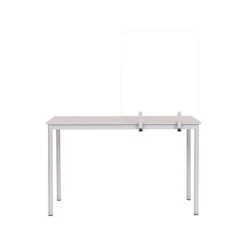 MasterVision Protector Series 47.2" X 35.4" Glass Non-Tackable Desktop Divider, Clear (GL0801393)