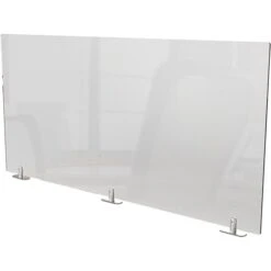 Ghent 24.06" X 47.5" Acrylic Non-Tackable Panel Extender, Clear (PEC2448-T)